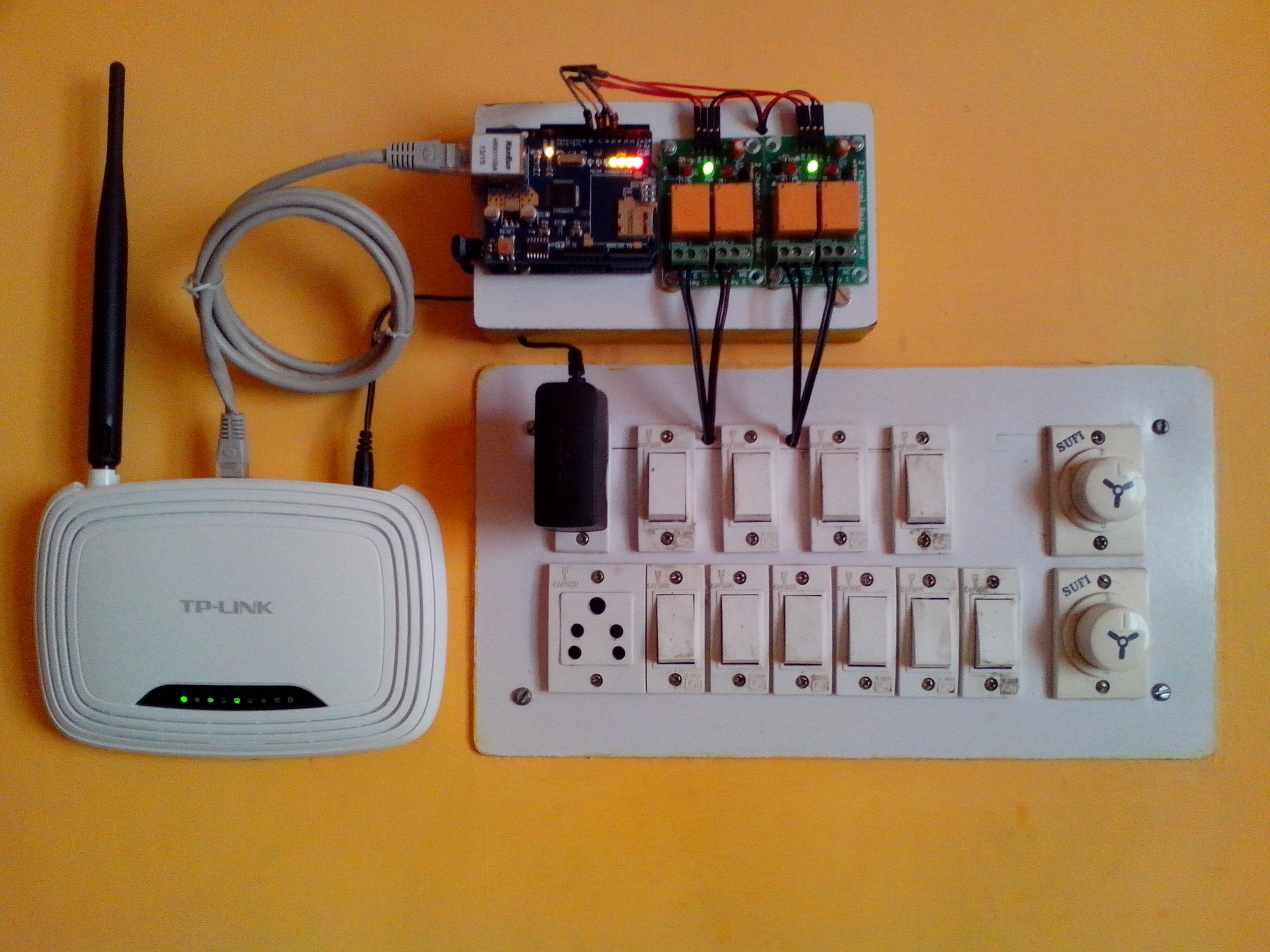 Arduino Ethernet Web Server Relay